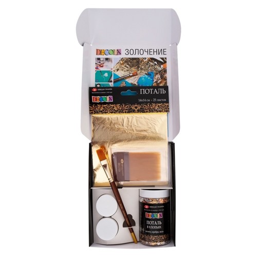 סט לעבודות עלי זהב  DECOLA GILDING SET