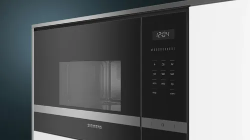 מיקרוגל בנוי דיגיטלי 20 ליטר Siemens iQ500 BF525LMS0 800W