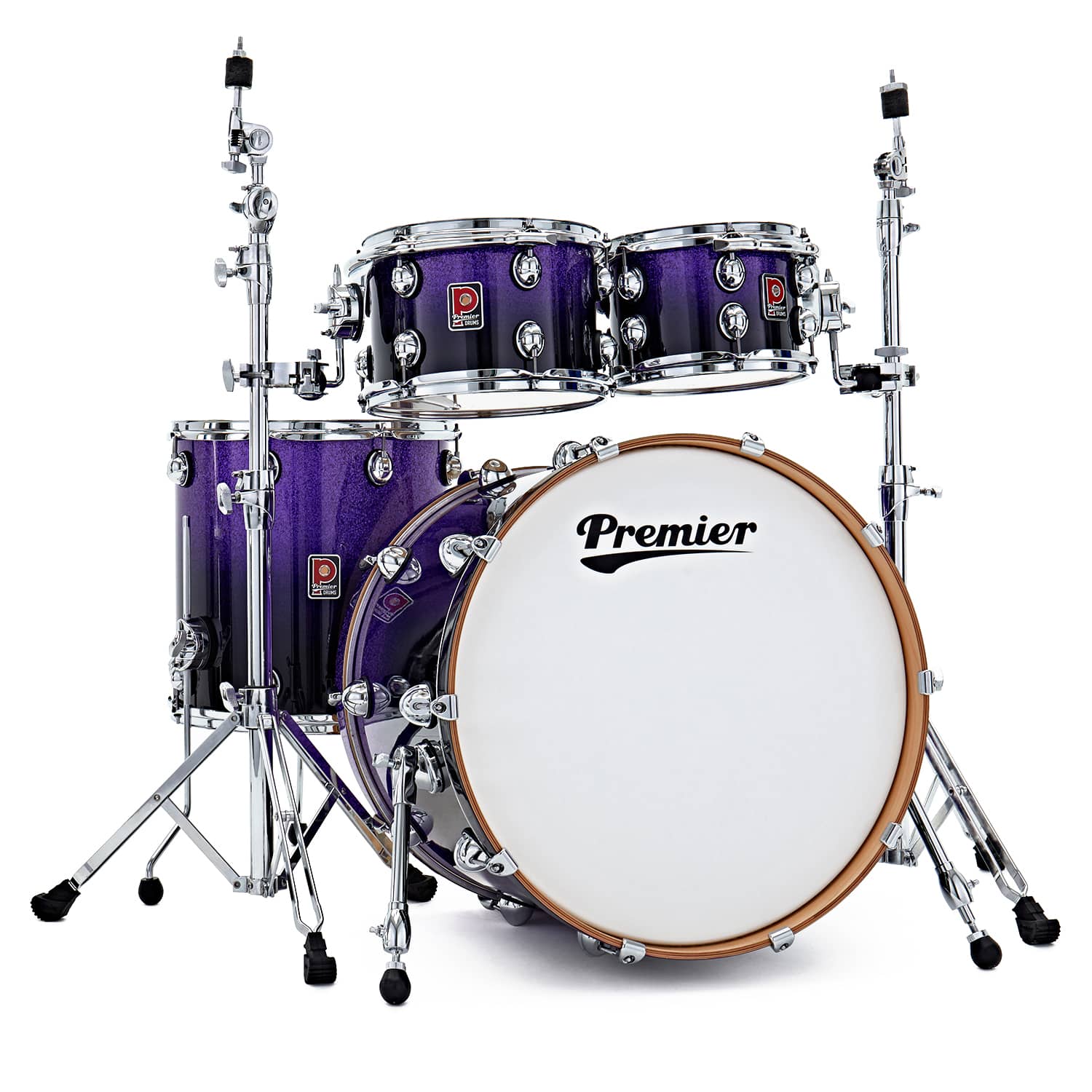 סט תופים 4 חלקים Premier Genista Maple 22" Drum Kit