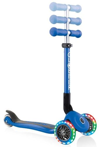 קורקינט מתקפל לפעוטות פרימו ג'וניור Primo Junior אורות בגלגלים וידית בגובה משתנה - כחול