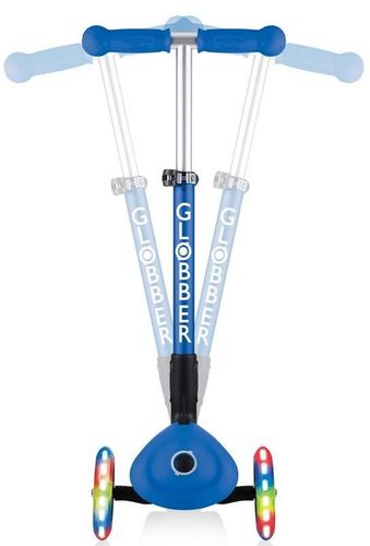 קורקינט מתקפל לפעוטות פרימו ג'וניור Primo Junior אורות בגלגלים וידית בגובה משתנה - כחול