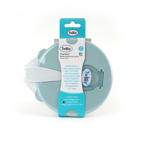 קערה עם כפית - Flawless™ Feeding Bowl with Spoonהמוצר נוסף לעגלה