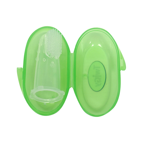 מברשת שיניים אצבע - Silicone Finger Toothbrushהמוצר נוסף לעגלה