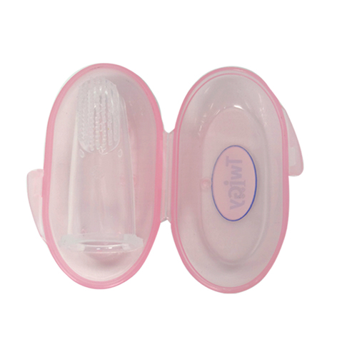 מברשת שיניים אצבע - Silicone Finger Toothbrushהמוצר נוסף לעגלה