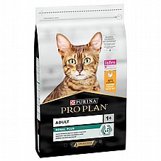 ProPlan פרופלאן 3 ק"ג מזון יבש לחתולים בוגרים בטעם עוף (אדולט אופטירנאל)