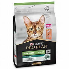 ProPlan פרופלאן 3 ק"ג מזון יבש לחתולים בוגרים ומעוקרים (סטרילייזד)