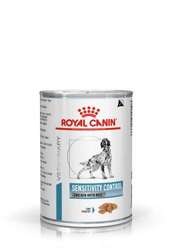 Royal Canin רויאל קנין(12 יח) 420 גרם מזון רפואי רטוב (שימורים) לכלבים(סנסיטיביטי קונטרול)