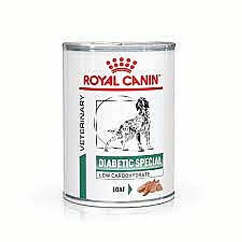 Royal Canin רויאל קנין(12 יח) 410 גרם מזון רפואי רטוב (שימורים) לכלבים(דיאבטיק )