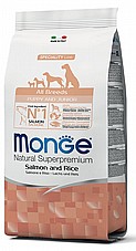 MONGE מונג 2.5 ק"ג מזון יבש לכלבים גורים בטעם סלמון (פאפי)