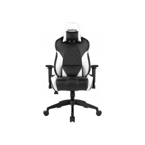 כיסא גיימינג עם תאורת RGB דגם ACHILLES E1 GAMDIAS בצבע לבן שחור