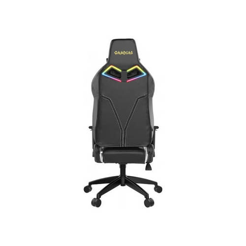 כיסא גיימינג עם תאורת RGB דגם ACHILLES E1 GAMDIAS בצבע לבן שחור
