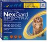 נקסגארד ספקטרה 3.5-7.5 NexGard SPECTRA תוקף 09/27