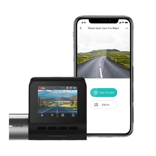 מצלמת רכב קדמית ואחורית חכמה 70mai A500S-1