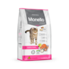 מונלו Monello אוכל פרימיום לחתולים בוגרים בטעם עוף וסלמון - 10.1 ק"ג