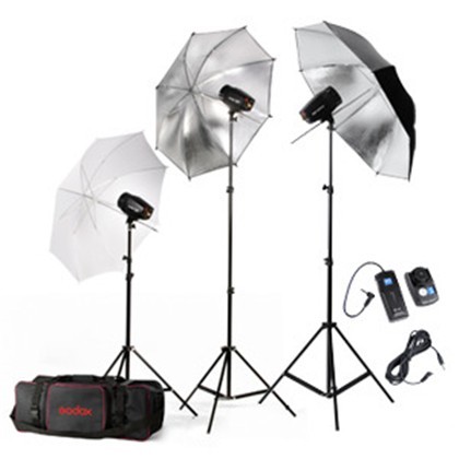סט סטודיו GODOX M150A TRIPLE KIT 1