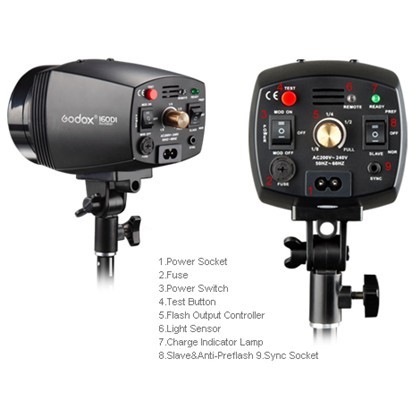 סט סטודיו GODOX M150A TRIPLE KIT 1