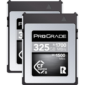 2 כרטיסי זיכרון ProGrade Digital 325GB CFexpress 2.0 Type B