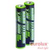 זוג סוללות ליתיום נטענת 800mAh AAA 1.5V Li-Poly MicroUSB