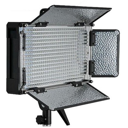 פנס לד כולל מתאם GODOX 500L AC PANEL