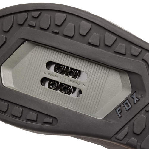 נעלי רכיבה פוקס לקליטים אפור - FOX UNION BOA CLIPLESS SHOE V23 