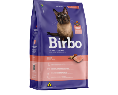 בירבו Birbo אוכל פרימיום לחתולים נגיסי הודו  - 7 ק