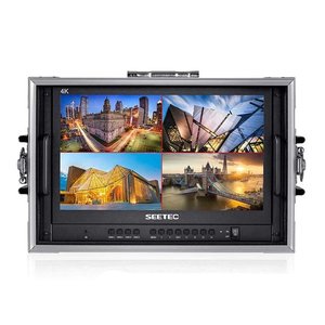 מוניטור במאי "15.6 עם קייס נשיאה FeelWorld SEETEC