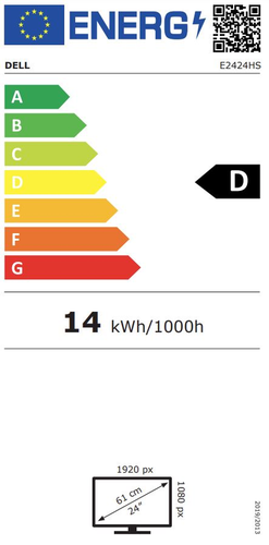 מסך מחשב FULL HD DELL E2424HS+רמקולים