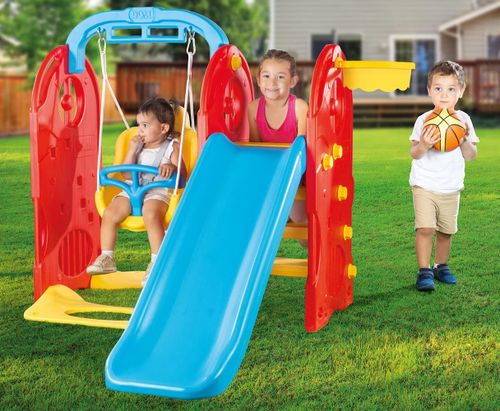 מתקן חצר משולב 4 ב 1 