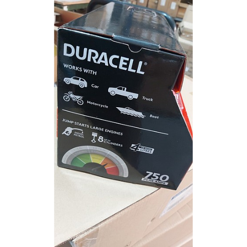 בוסטר התנעה דורסל 12V 750AMP לרכבי בנזין/דיזל DURASEL