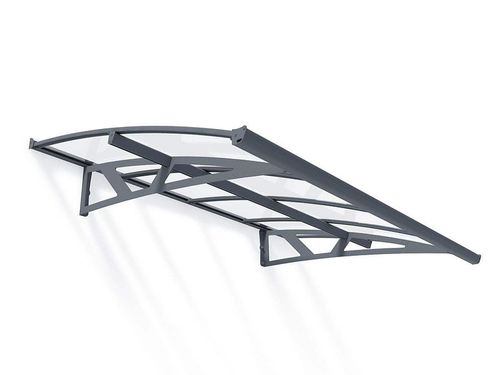 גגון Amsterdam אפור שקוף 1.4x2.2 מק