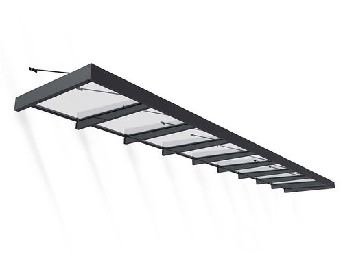 גגון Sophia XL אפור שקוף 1.4x8.5