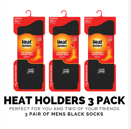 גרביים תרמיות לקור לנשים וגברים HEAT HOLDERS BERLIN