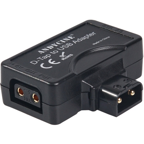 ANDYCINE D-Tap to USB & D-Tap Output Adapter מתאם מתח