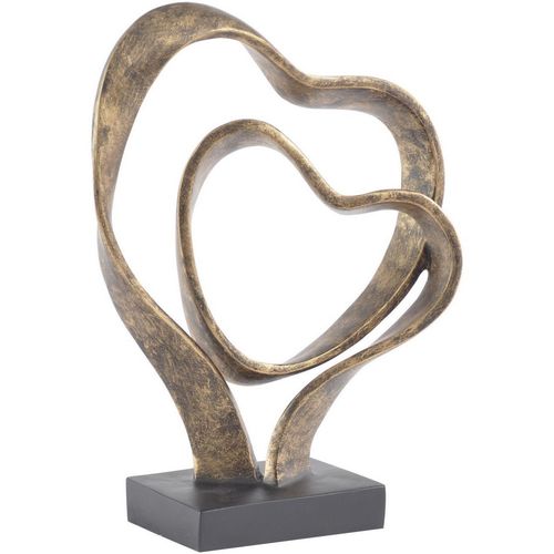 פסל לבבות כפולים Double Heart Sculpture