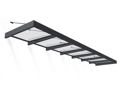 גגון Sophia XL אפור שקוף 1.4x6.6