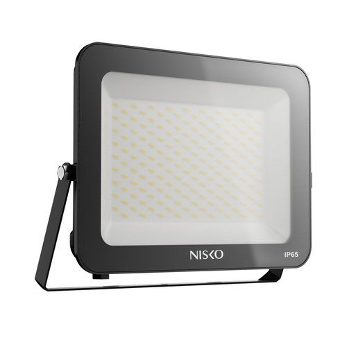 תאורת הצפה EAGLE  IP65 150W אור קר גוף שחור Nisko 
