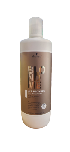  שמפו בלונדמי דיטוקס שמפו לניקוי עמוק לכל סוגי הבלונד 1000 מ