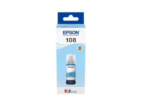  דיו 108 מקורי כחול בהיר מסדרת  EcoTank