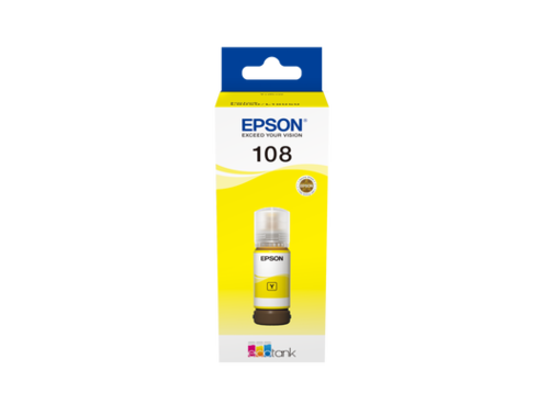  דיו 108 מקורי צהוב מסדרת  EcoTank