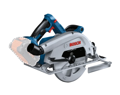 גוף מסור עגול נטען בוש BOSCH GKS 18V-68 GC (מתאים לעבודה עם מסילה של בוש)