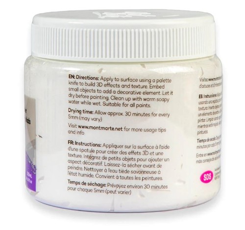 משחת עיצוב Modeling Paste Premium (1/2 ליטר)