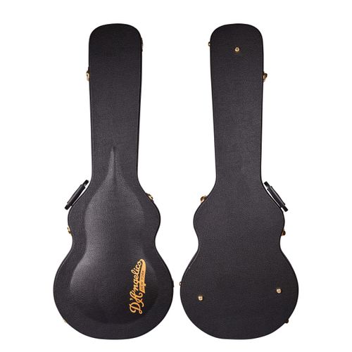 גיטרה חשמלית 1/4 נפח כולל ארגז D'Angelico EXCEL MINI DC BLACK
