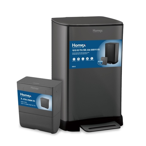 פח פדל 50 ליטר  Homex  דגם HTB-15 