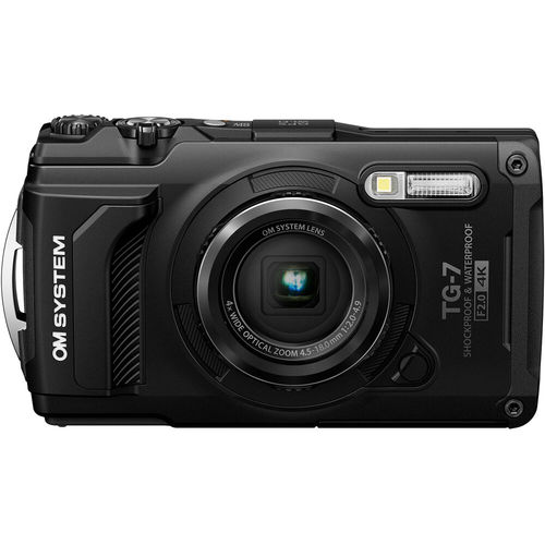 מצלמה OM SYSTEM Tough TG-7 (Black)