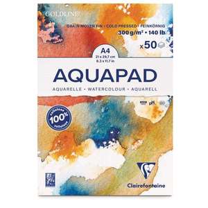 בלוק 50 דפים AQUAPAD A4 CLAIREFONTAINE