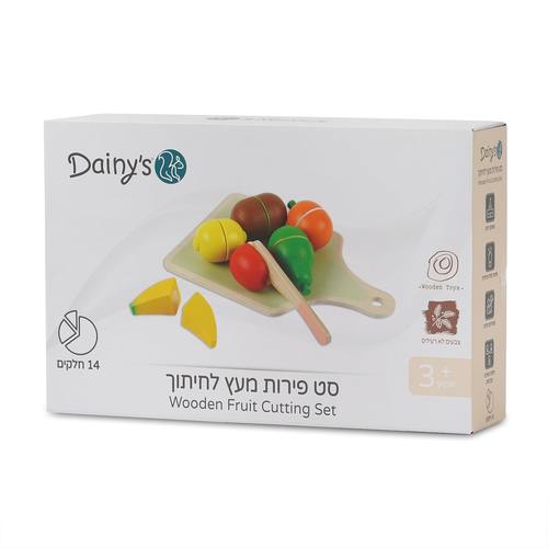 משחק דמיון חיתוך פירות מעץ - דייניז