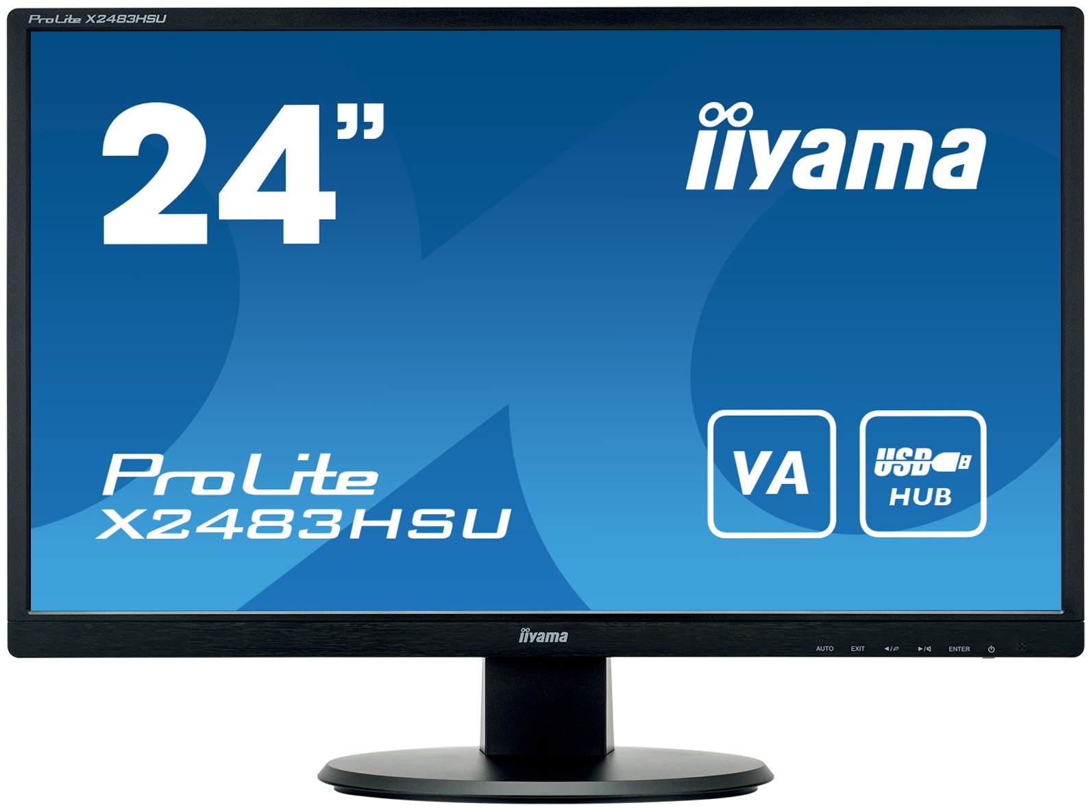 מסך מחשב IIYAMA 24" X2483HSU-B5 ProLite FHD w/Speakers VA Monitor