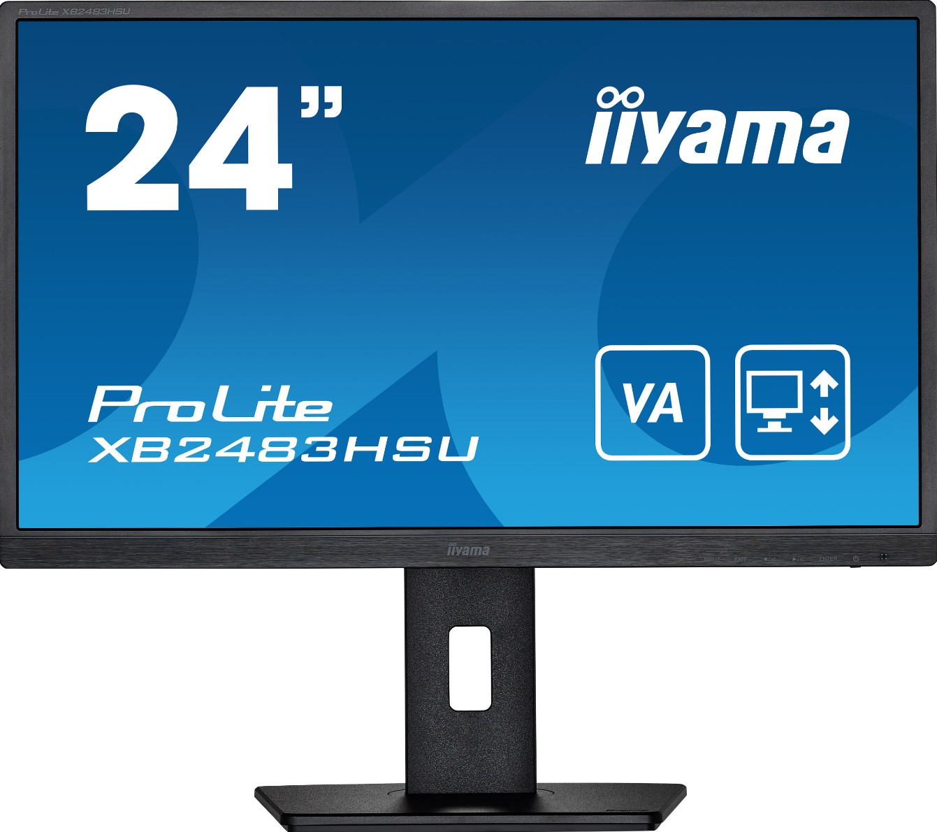 מסך מחשב IIYAMA 24" XB2483HSU-B5 ProLite FHD w/Speakers VA Monitor