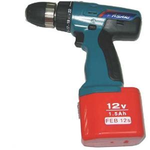מברגה 12V דגם H כולל 2 סוללות ומטען במזוודה ASAKI                             