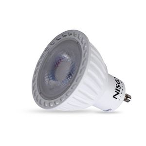 נורת דקרוייקה לד לבנה GU10 7W אור קר 36° Nisko